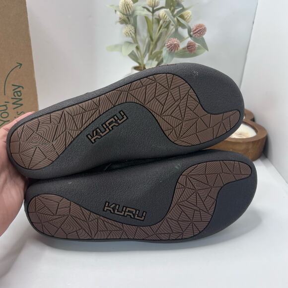 Kuru Draft Slip On Mule Slipper Comfort Charcoal Cocco Brown Men 9.5 M main image 6